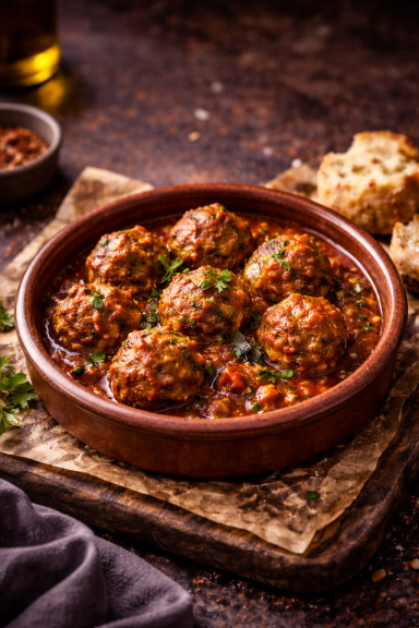 Albóndigas en Salsa